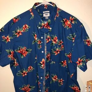 Tropical Button Down